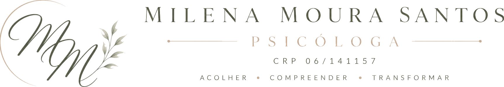 Milena Moura Santos — Psicóloga CRP 06/141157